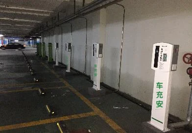 枣庄置顺物业电动车充电设施现场