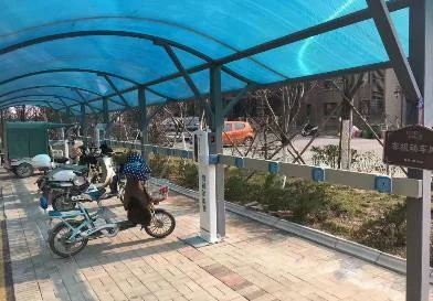 中核物业电动车充电设施现场