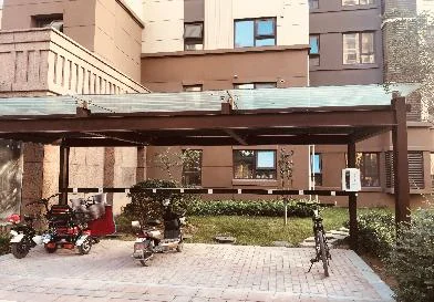 山东中海物业电动车充电设施现场